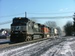 NS 9673 & BNSF 5115